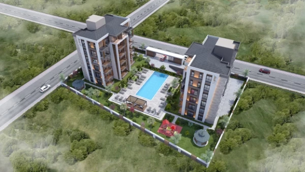 New-build property 1+1, 2+1 in Aksu (Antalya) - 61 sqm