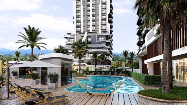 New-build property 1+1, 2+1, 2+1 duplex, 3+1 in Kepez (Antalya) - 137 sqm