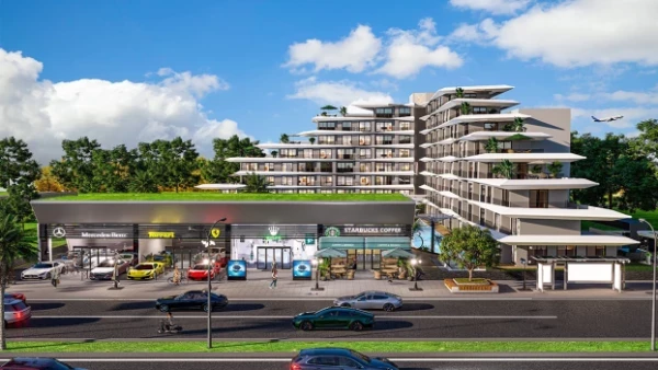 New-build property 1+1, 2+1 in Aksu (Antalya) - 61 sqm