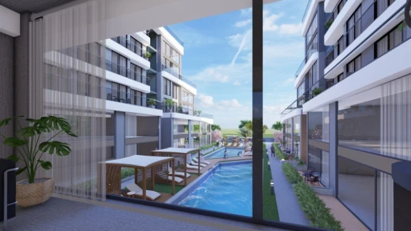 New-build property 1+1, 2+1 duplex, 1+1+1, 2+1+1 triplex in Aksu (Antalya) - 42 sqm