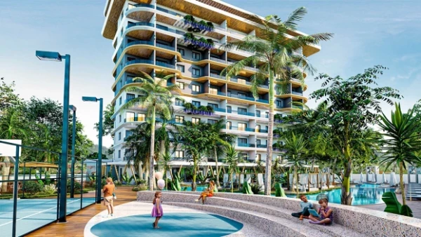 New-build property 2+1 duplex in Alanya - 100 sqm