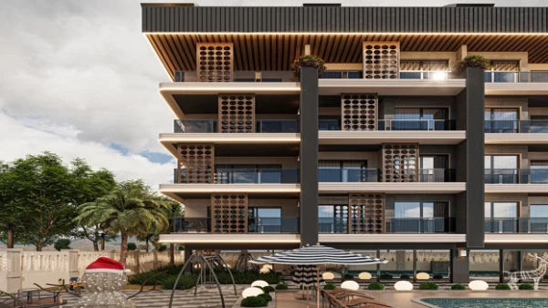 New-build property 1+1, 2+1, 3+1 duplex in Alanya - 71 sqm