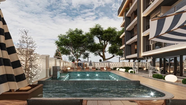 New-build property 1+1, 2+1, 3+1 duplex in Alanya - 71 sqm