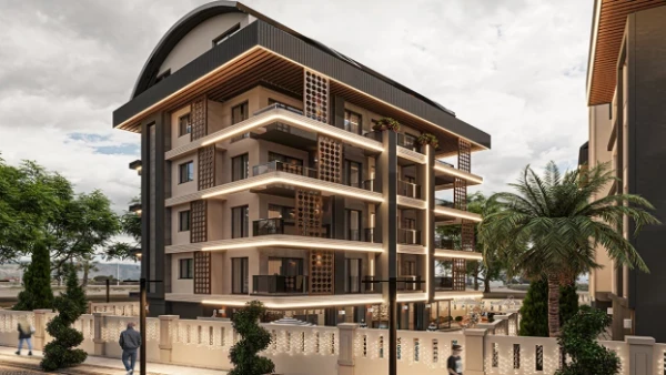 New-build property 2+1, 3+1 duplex in Alanya - 56 sqm