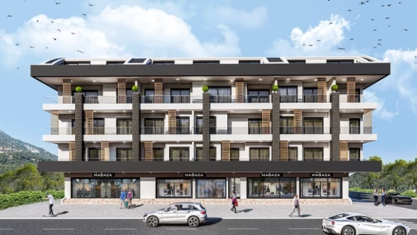 New-build property 1+1 in Alanya - 46 sqm