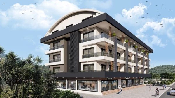 New-build property 1+1 in Alanya - 46 sqm