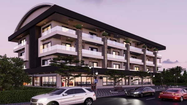 New-build property 1+1 in Alanya - 46 sqm