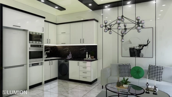 Новостройка 1+1, 3+1 duplex в Аланья - 40 кв.м