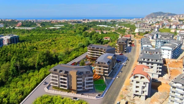 Новостройка 1+1, 2+1, 3+1 duplex в Аланья - 48 кв.м