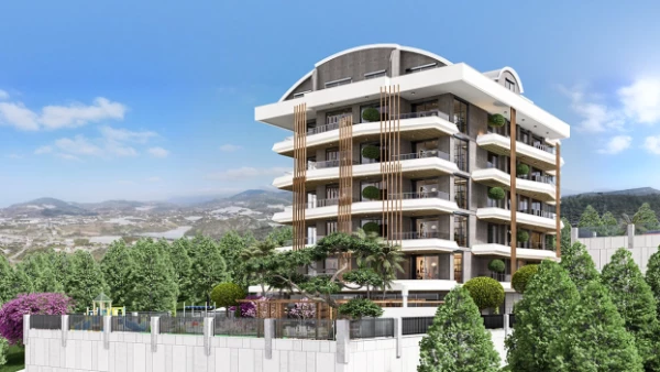 Новостройка 1+1, 2+1, 2+1 duplex, 3+1 duplex, 4+1 duplex в Аланья - 43 кв.м