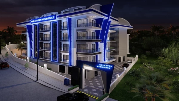 Новостройка 1+1, 2+1 duplex, 3+1 duplex, 4+1 duplex в Аланья - 57 кв.м