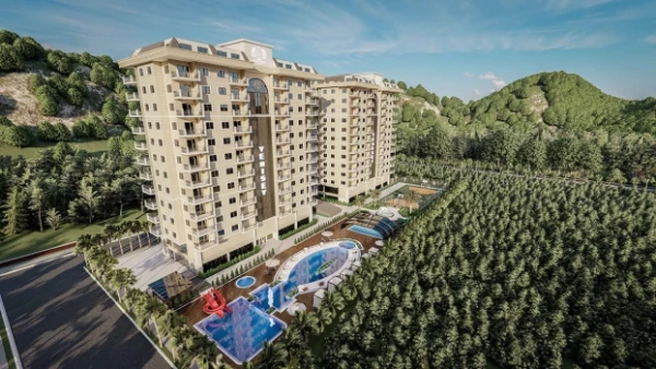 New-build property 1+1, 2+1 duplex in Alanya - 60 sqm