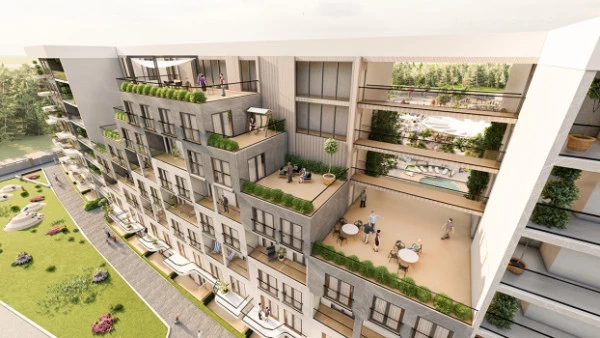 New-build property 1+1, 2+1, 3+1, 3+1 duplex in Aksu (Antalya) - 52 sqm
