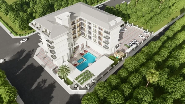 Новостройка 1+1, 2+1 duplex в Аланья - 57 кв.м