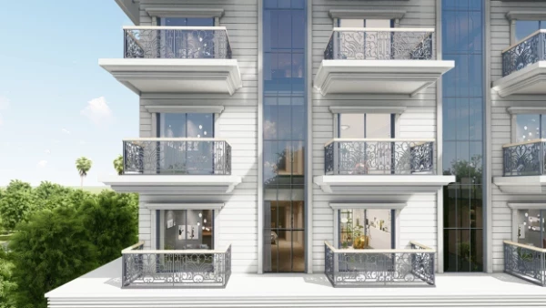 Новостройка 1+1, 2+1 duplex в Аланья - 57 кв.м
