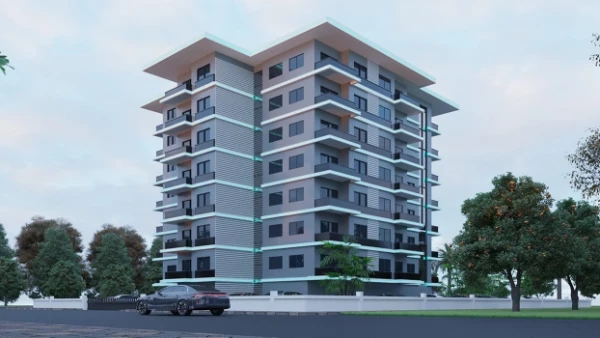 New-build property 1+1 in Alanya - 57 sqm