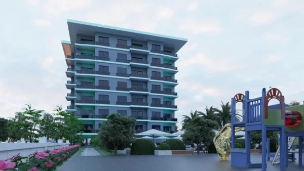 New-build property 1+1 in Alanya - 57 sqm