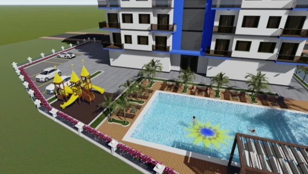 New-build property 1+1, 2+1 duplex in Alanya - 44 sqm