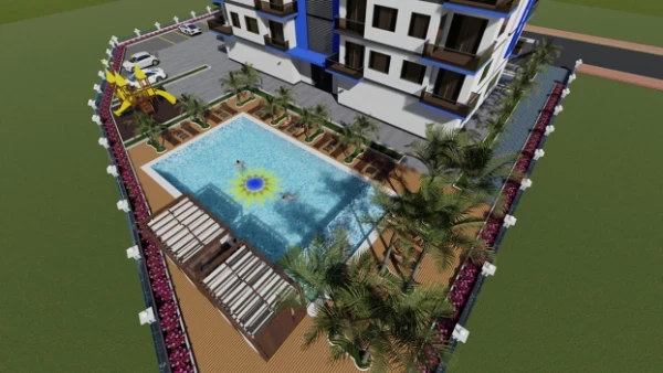 New-build property 1+1, 2+1 duplex in Alanya - 44 sqm