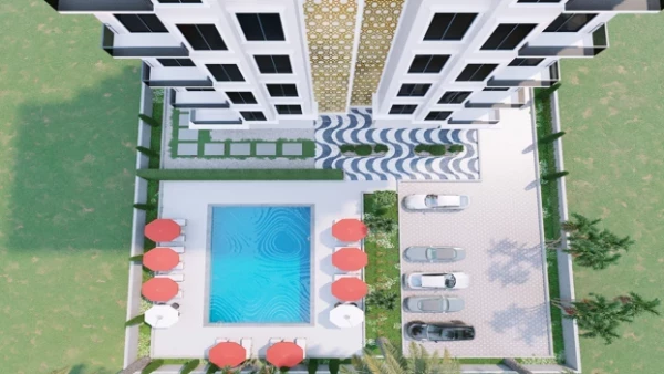 New-build property 2+1, 4+1 duplex in Alanya - 61 sqm