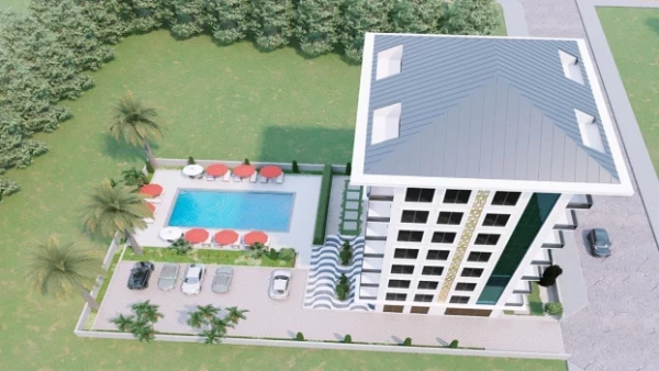 New-build property 2+1, 4+1 duplex in Alanya - 61 sqm