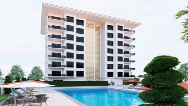New-build property 2+1, 4+1 duplex in Alanya - 61 sqm