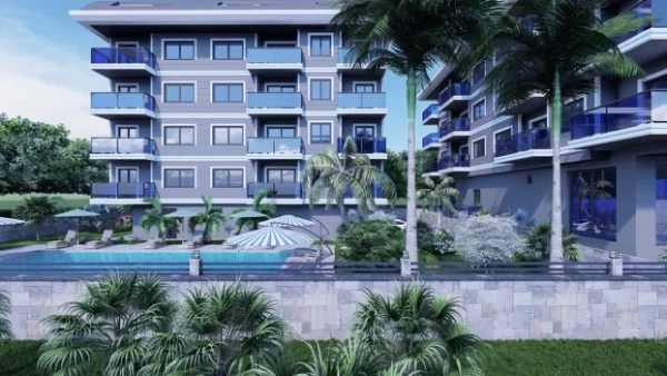 New-build property 1+1, 2+1 duplex in Alanya - 53 sqm