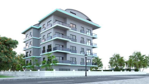 New-build property 1+1, 2+1 duplex in Alanya - 102 sqm