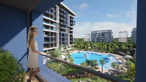 New-build property 1+1, 2+1, 2+1 duplex, 3+1 duplex, 4+1 duplex in Alanya - 110 sqm