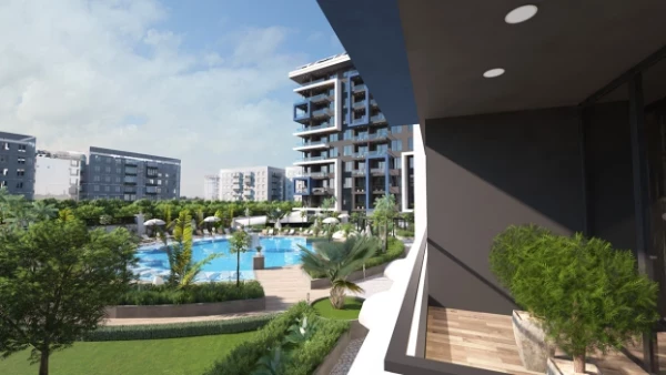 New-build property 1+1, 2+1, 2+1 duplex, 3+1 duplex, 4+1 duplex in Alanya - 110 sqm