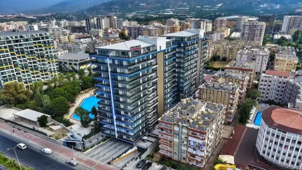New-build property 1+1, 2+1, 2+1 duplex, 3+1 duplex in Alanya - 82 sqm