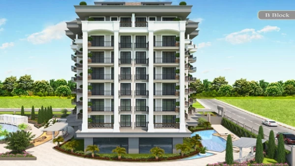 New-build property 1+1, 2+1 in Alanya - 71 sqm