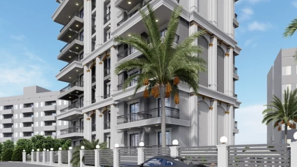 New-build property 1+1, 2+1, 2+1 duplex in Alanya - 50 sqm
