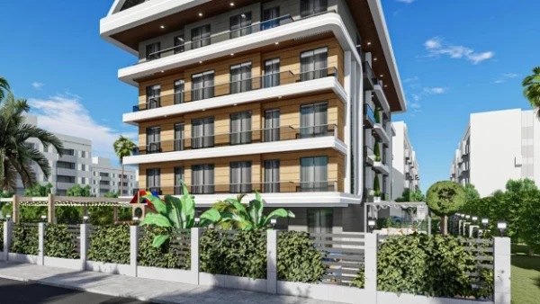 Новостройка 1+1, 2+1 duplex в Аланья - 45 кв.м