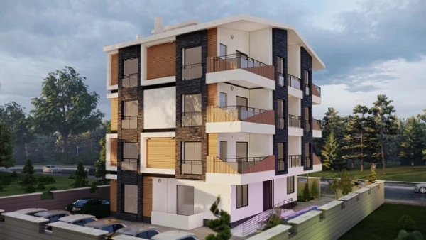 Новостройка 1+1 в Кепез (Анталия) - 61 кв.м