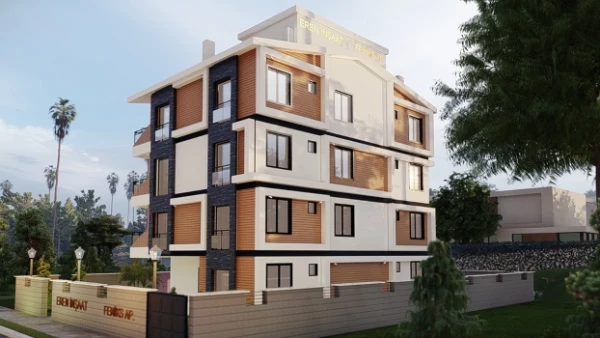 Новостройка 1+1 в Кепез (Анталия) - 61 кв.м