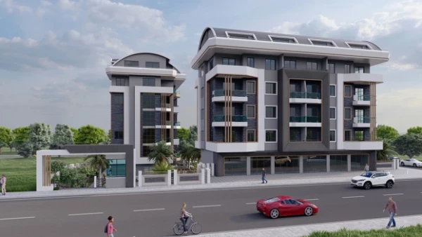 Новостройка 1+1, 2+1, 2+1 duplex, 3+1 duplex, 4+1 duplex в Аланья - 59 кв.м