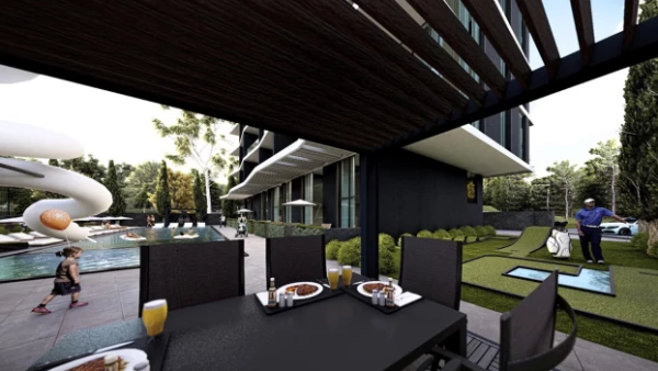 New-build property 1+1, 2+1, 2+1 duplex, 4+1 duplex in Alanya - 80 sqm