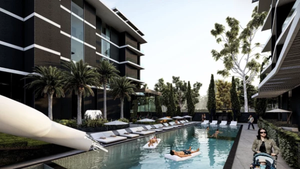New-build property 1+1, 2+1, 2+1 duplex, 4+1 duplex in Alanya - 80 sqm