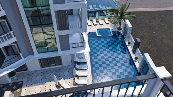 Новостройка 1+1, 2+1, 2+1 duplex, 3+1 duplex в Аланья - 107 кв.м
