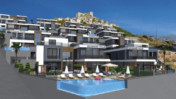 Новостройка 3+1 duplex, 4+1 duplex, 5+1 duplex в Аланья - 377 кв.м