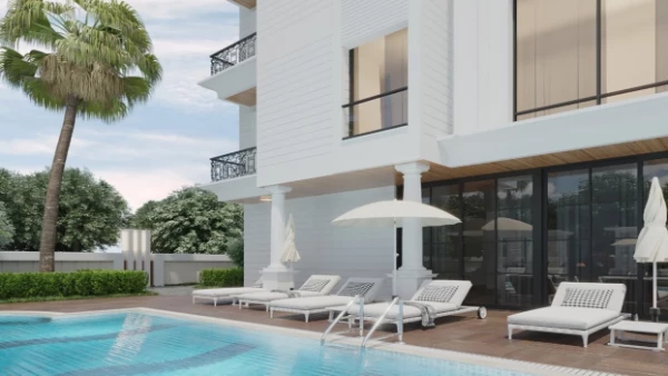 New-build property 1+1, 2+1 duplex in Alanya - 61 sqm