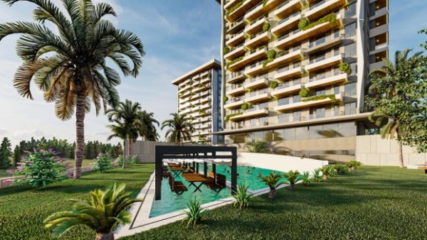 New-build property 1+1, 2+1 in Alanya - 67 sqm