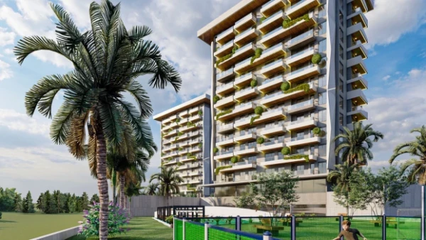 New-build property 1+1, 2+1 in Alanya - 67 sqm