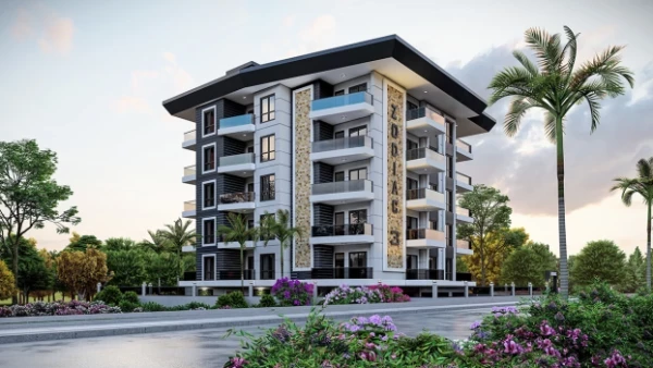 New-build property 1+1, 2+1 in Alanya - 55 sqm