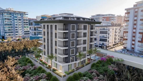 New-build property 1+1, 2+1 in Alanya - 55 sqm