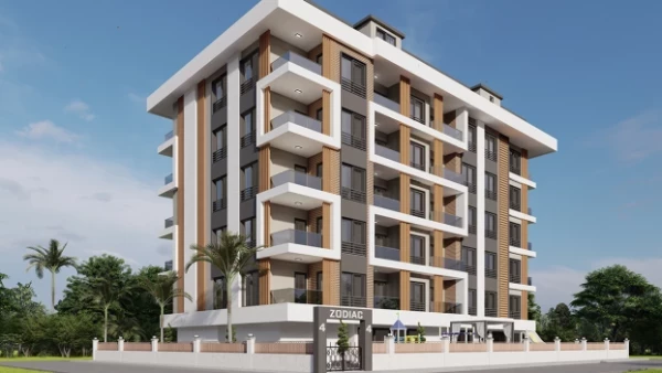 New-build property 1+1, 2+1 in Alanya - 47 sqm