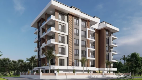 New-build property 1+1, 2+1 in Alanya - 47 sqm
