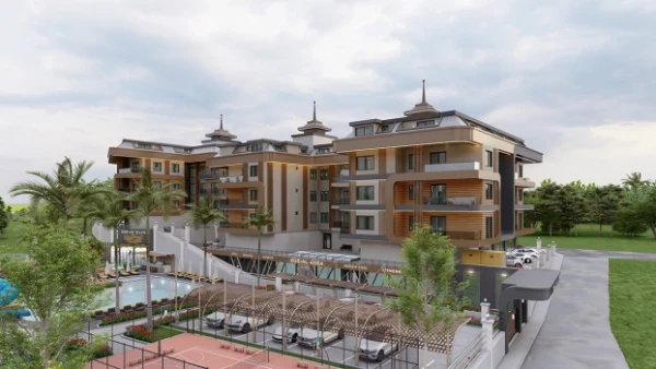 New-build property 1+1, 2+1, 4+1 duplex in Alanya - 81 sqm