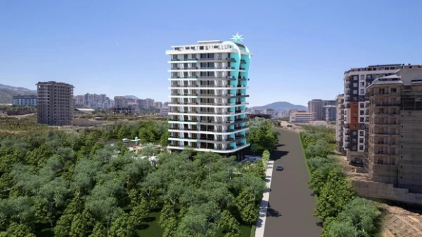 New-build property 1+1, 2+1, 2+1 duplex, 3+1 duplex, 4+1 duplex in Alanya - 80 sqm